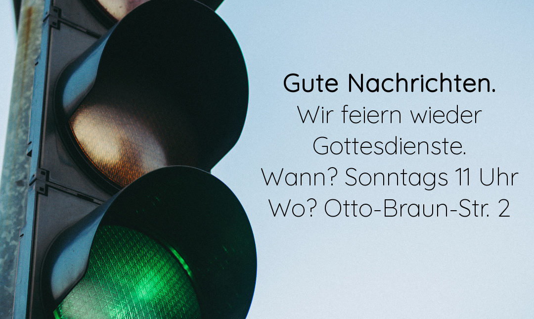 Gottesdienste in der Vahr starten wieder